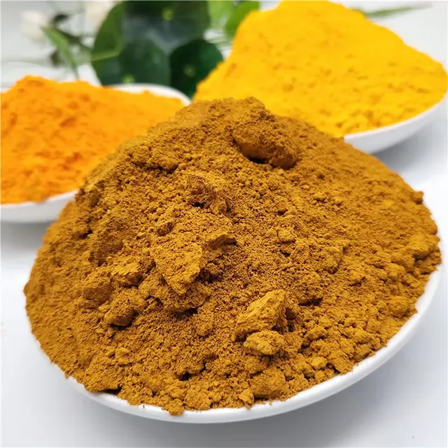 Limonite mung bean yellow iron oxide (code 9018)